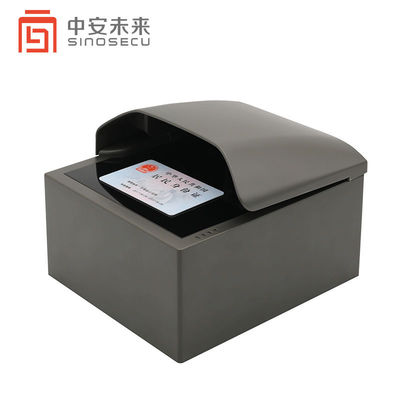 500 DPI OCR RFID 셀프 서비스 파스포트 리더와 검은 회색 디자인 및 스피드 스캔