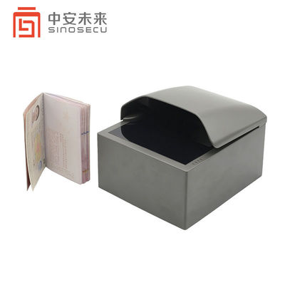 500 DPI OCR RFID 셀프 서비스 파스포트 리더와 검은 회색 디자인 및 스피드 스캔