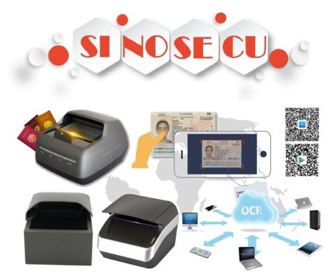 전체 페이지 OCR ID 리더 및 ID 카드 스캐너 SDK와 여권 OCR 리더 소프트웨어 블랙