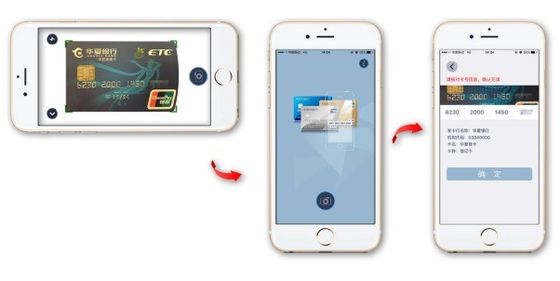 전체 페이지 OCR ID 리더 및 ID 카드 스캐너 SDK와 여권 OCR 리더 소프트웨어 블랙