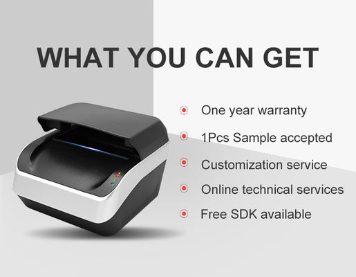 USB 2.0 자동 호텔 여권 읽기 및 스캐너로 손쉽게 여권을 스캔