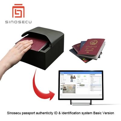 이카마 및 미카드용 4가지 컬러 LED 풀 페이지 여권 스캐너 USB e-Passport Reader