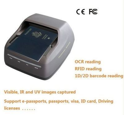 시노세쿠 여권 리더 OCR MRZ e-passport 스캐너 PSPR4200 무료 SDK 시스템 통합