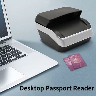국경을 넘나들기 바이오메트릭 관세 NFC MRZ OCR 지원 여권 스캐너 리더