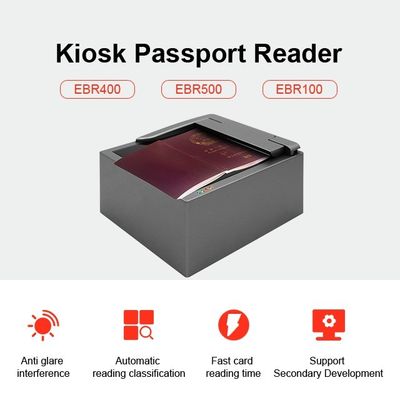 MRZ OCR 여권 리더 OEM 400DPI 해상도와 SDK 소프트웨어 통합이 쉽습니다