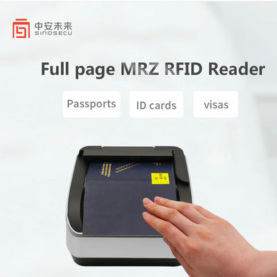 광적 신분증 판독기 호텔 판독기 Sinosecu OCR MRZ 바코드 여권 스캐너 판독기